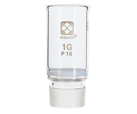 共通摺合ガラスろ過器 1G るつぼ形 分離足式 P16 013070-116