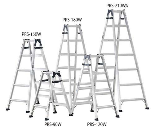 取扱を終了した商品です］はしご兼用脚立 PRS-60W 61-4441-70 【AXEL