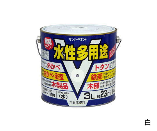 水性多用途 茶色 3L