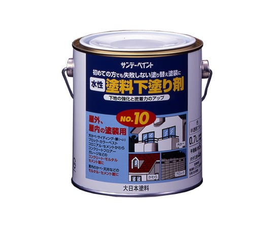 水性塗料下塗り剤No10 半透明ブルー 0.7L