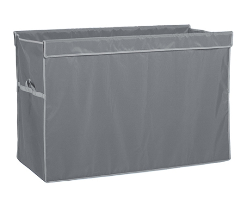 システムカート　ワイド（袋）　360L　灰　　DS-579-062-6