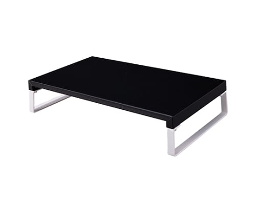 LIHITLAB61-4491-53A-7330机上台390mmロー24黒【1個】(as1-61-4491-53)