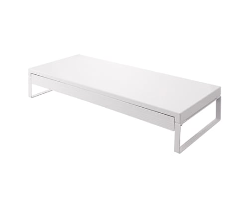 LIHITLAB61-4491-68A-7338机上台590mm引出付0白【1個】(as1-61-4491-68)