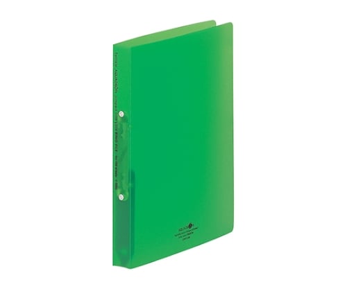 AQUA DROPs リングファイル<ツイストリング> 6黄緑 F-5005