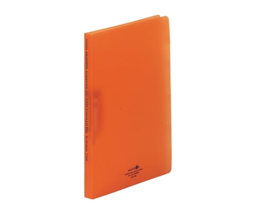 AQUA DROPs スーパーパンチレスファイル 4橙 F-5030