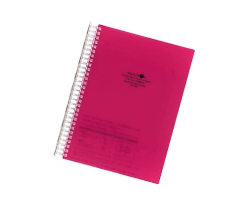 AQUA DROPs ツイストリング・ノート<超厚型> 3赤 N-1610