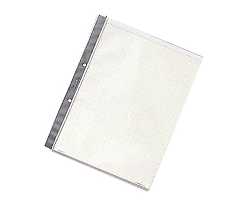 ルポ・リーンフォース・クリヤーポケット グレー N-2008 1組（10枚入）