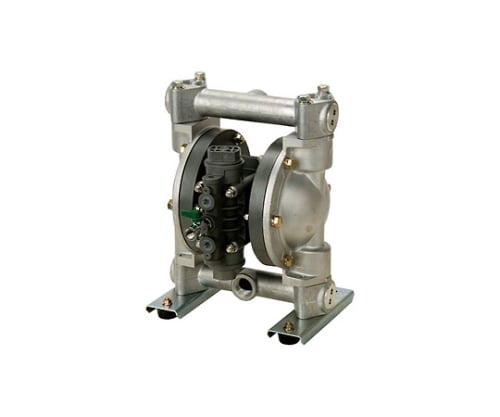 ダイアフラムポンプ　160L/min　接液部：アルミ／ダイアフラム：ポリエステル系熱可塑性エラストマー