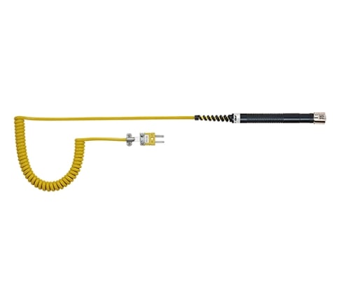 Kタイプ熱電対プロ-ブ 英語版校正証明書付