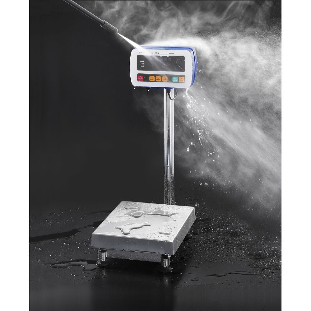 検定付きはかり 防塵・防水台はかり SW-Kシリーズ  ひょう量:60kg 最小表示:20g  　SW-60KL-K