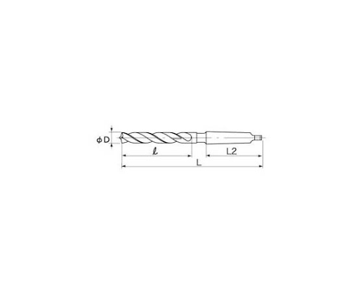 61-4742-67 鉄骨用テーパシャンクドリル 28.5mm TTD28.5 【AXEL】 アズワン