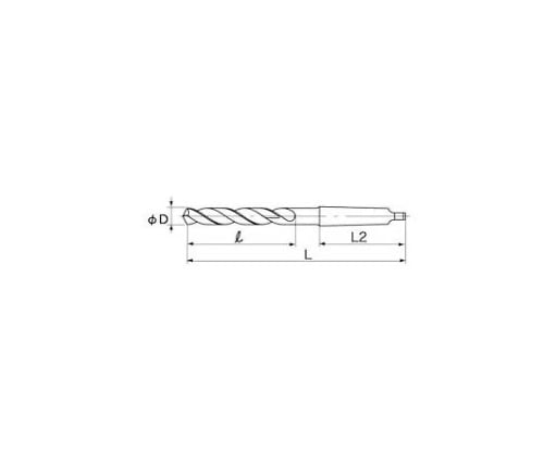 61-4746-19 コバルトテーパシャンクドリル 13.3MM COTD13.3 【AXEL