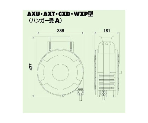 61-4893-62 自動巻コードマック XL 100V型 CXD-201QK 【AXEL】 アズワン