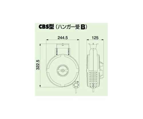 61-4893-72 自動巻コードマック MS VCT 8M CBS-082QK 【AXEL】 アズワン