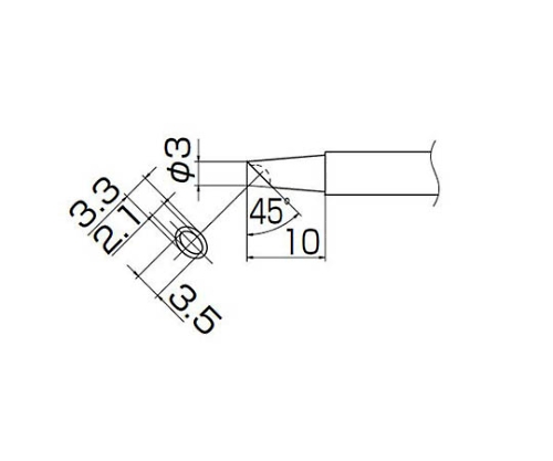こて先　3BC型　溝付