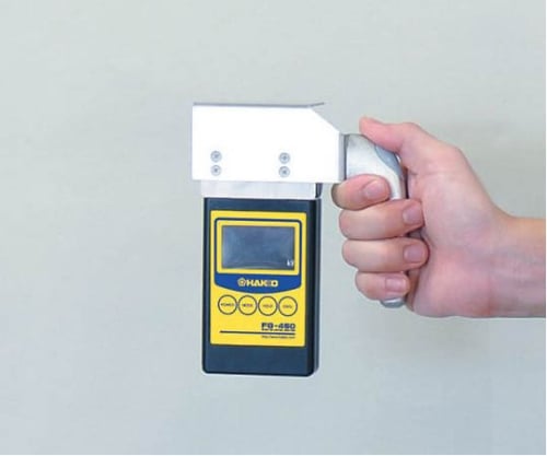 人体帯電測定用プレート