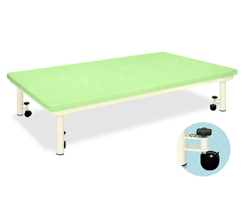Platform Bed with caster W110 x L190 x H35cm Lime-green TB-945