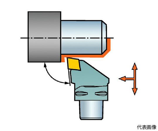 61-5334-47 コロマントキャプト T-Max P用カッティングヘッド（410