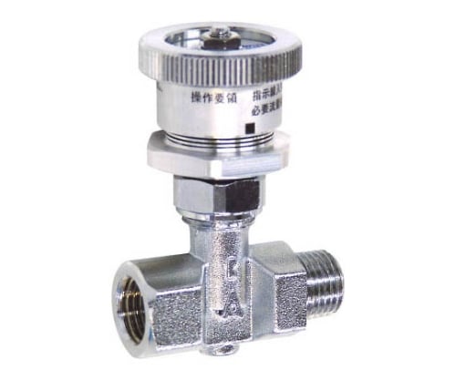 チッコロ 外×内ネジ型 ロック+開度指示 PT3/8