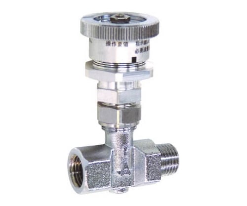 チッコロ 外×内ネジ型 パネル+ロック+開度指示 PT1/4