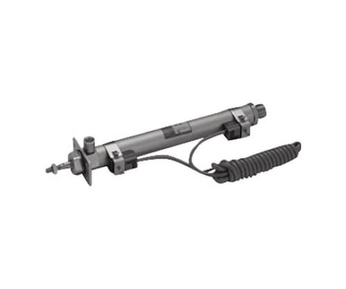 マイクロシリンダ支持金具アリ