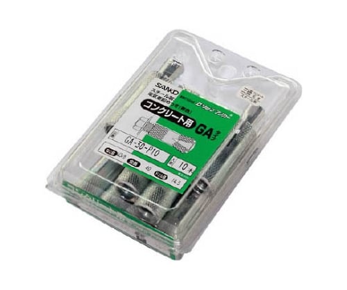 テクノ サンディールパック GAタイプスチール製インチねじ 12セット入