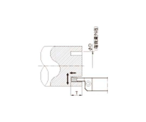 61-5546-34 溝入れ用ホルダ KFMSL2525M1555108 【AXEL】 アズワン