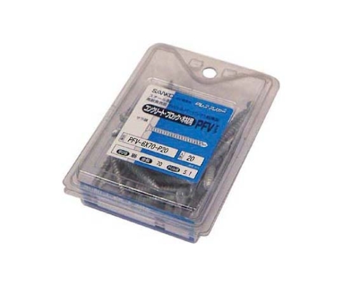 テクノ PレスアンカーPFVタイプ スチール製 20セット入