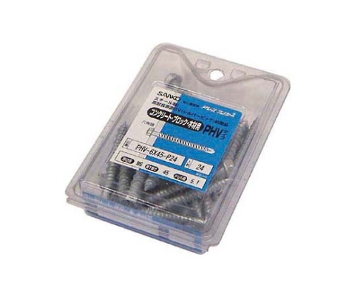 テクノ PレスアンカーPHVタイプ スチール製 24セット入