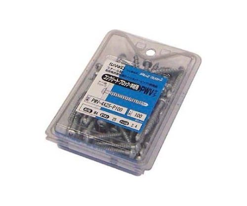 テクノ PレスアンカーPWVタイプ スチール製 50セット入