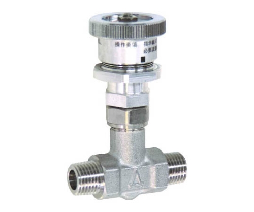 チッコロ-α 外×外ネジ型 パネル+ロック+開度指示 PT1/4