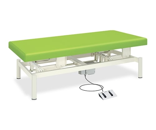 電動ワイドベッド 幅90×長さ190×高さ45～80cm ライトブルー