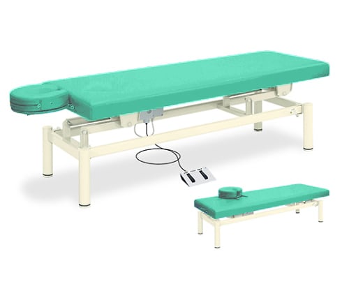 電動フェスタ 幅60×長さ170×高さ45～83cm ライトグリーン