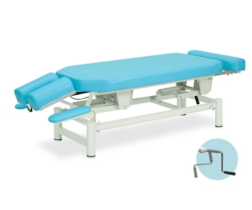 Healthio Training Table W50 x L160～190 x H45～83cm Light-blue TB-1505