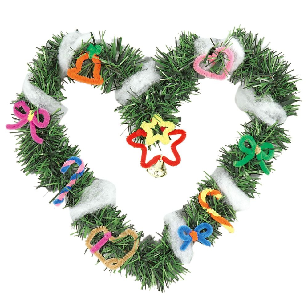 アーテック61-6000-17417クリスマスリース作り【1パック】(as1-61-6000-17)