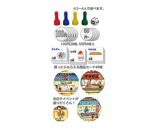 61 6009 96 夜店でおかいものすごろく 2584 Axel アズワン 61 6009 96 夜店でおかいものすごろく 2584 Axel アズワン