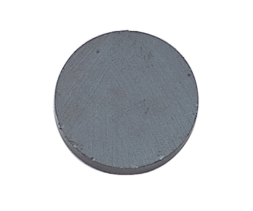 61-6019-08 丸型フェライト磁石(10コ入)(直径2×0.4cm) 8079