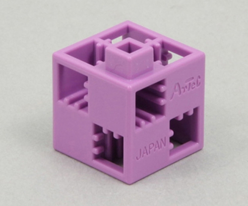 アーテックブロック 基本四角24PCSセット薄紫 77749