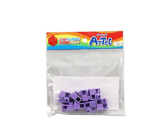 アーテックブロック ハーフA 8PCSセット薄紫 77769