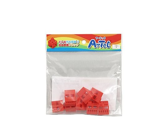 アーテックブロック 三角A 8PCSセット赤