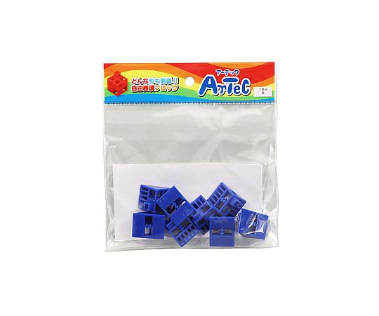 アーテックブロック 三角A 8PCSセット青
