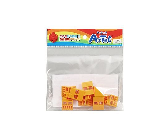 アーテックブロック 三角A 8PCSセットオレンジ