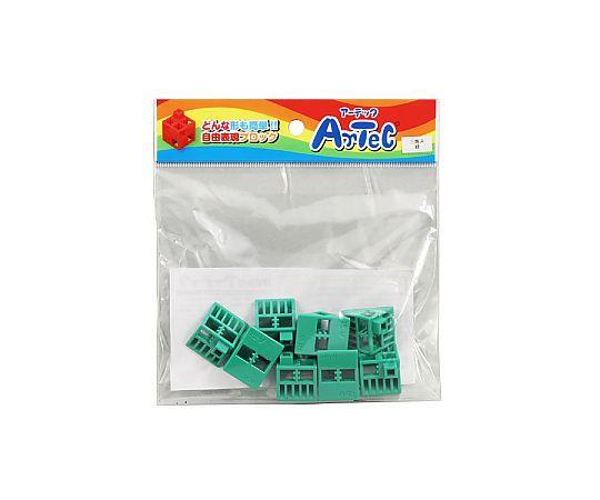 アーテックブロック 三角A 8PCSセット緑