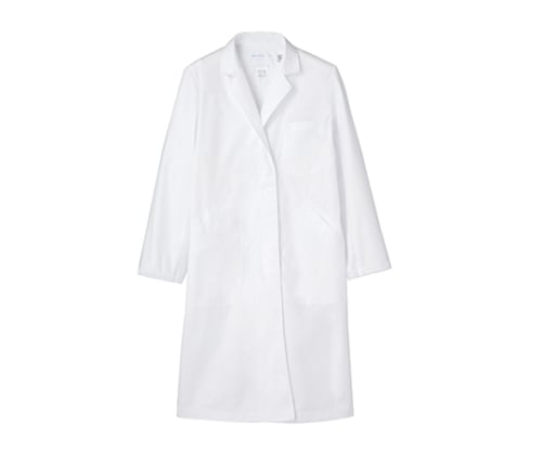 診察衣 レディス 長袖Ｓ 白