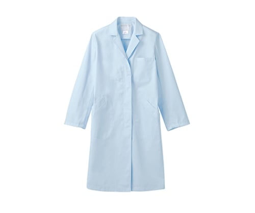 診察衣 レディス 長袖Ｓ サックス