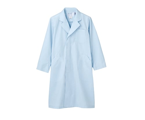 診察衣 メンズ 長袖Ｓ サックス