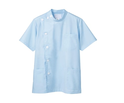 ケーシー メンズ 半袖 サックス