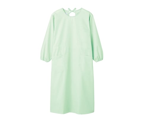 予防衣 レディス 長袖 グリーン