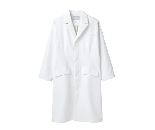 診察衣 メンズ 長袖Ｓ 白