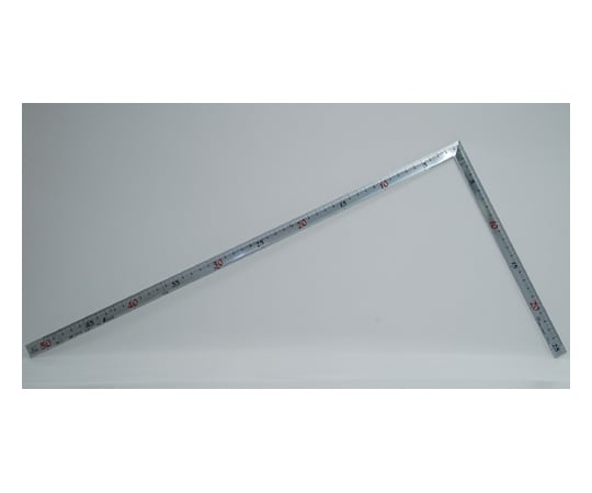 曲尺高級角厚　シルバー　50cm　裏面角目　匠甚五郎　JIS